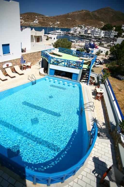Poseidon Hotel إيوس خورا الغرفة الصورة